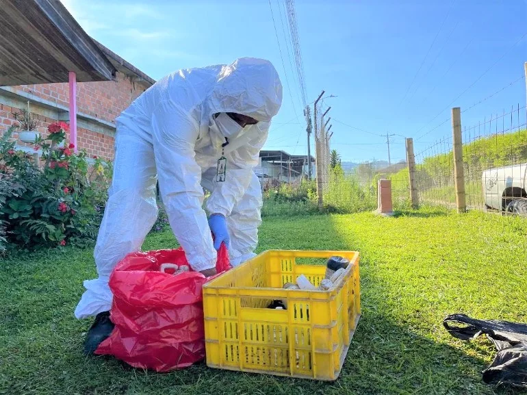 Más de 140 kilos de alimento y 550 animales atendidos es el balance de la semana de bienestar animal el Dosquebradas. 