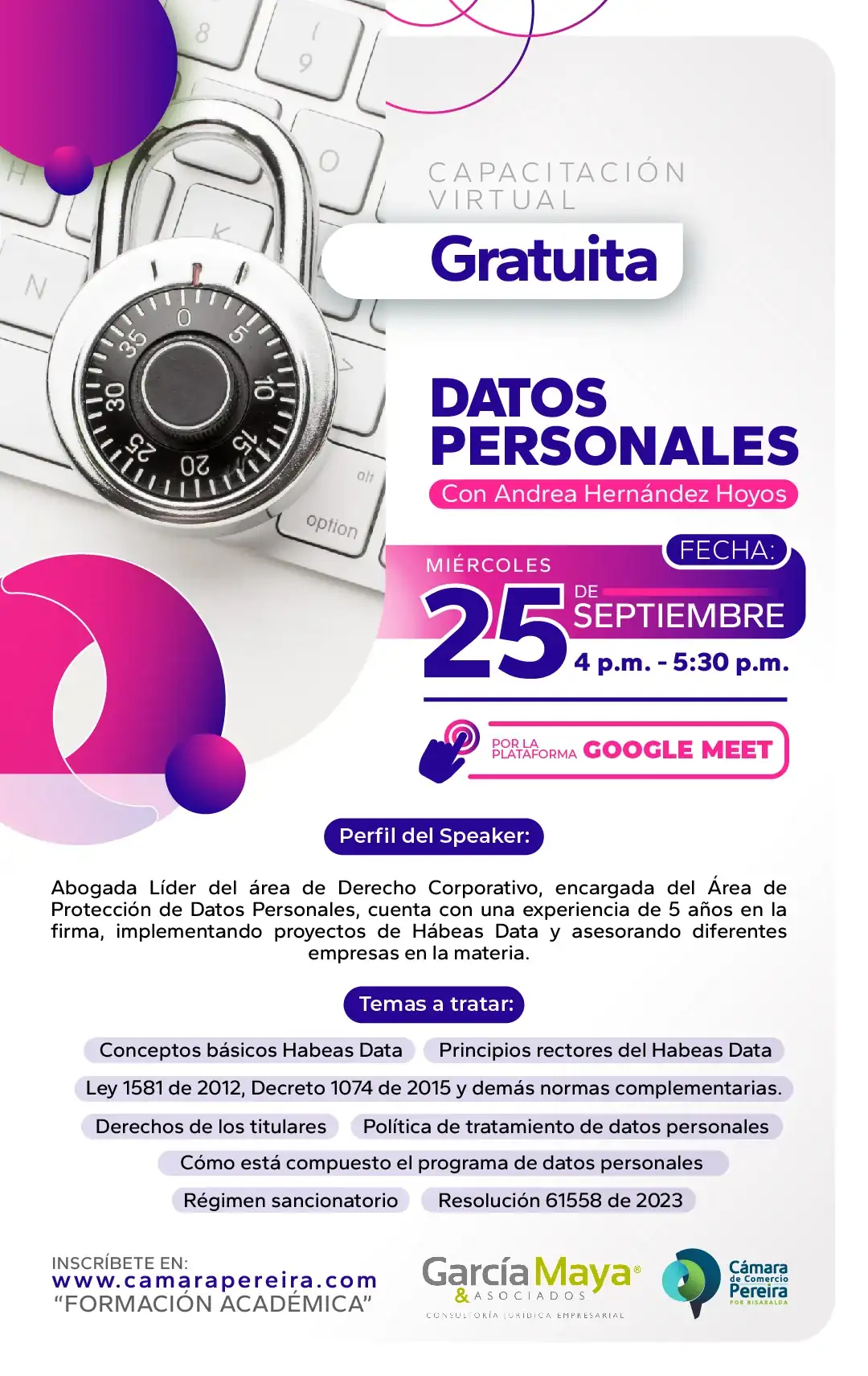 Importancia del tratamiento de datos personales