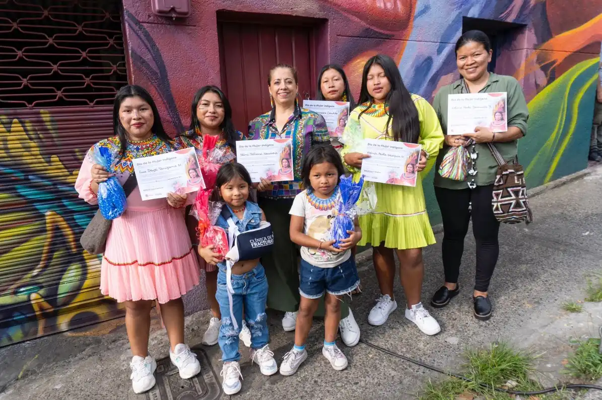 En Pereira Presentan  el mural “Isidori”, un tributo a la cultura indígena y la biodiversidad