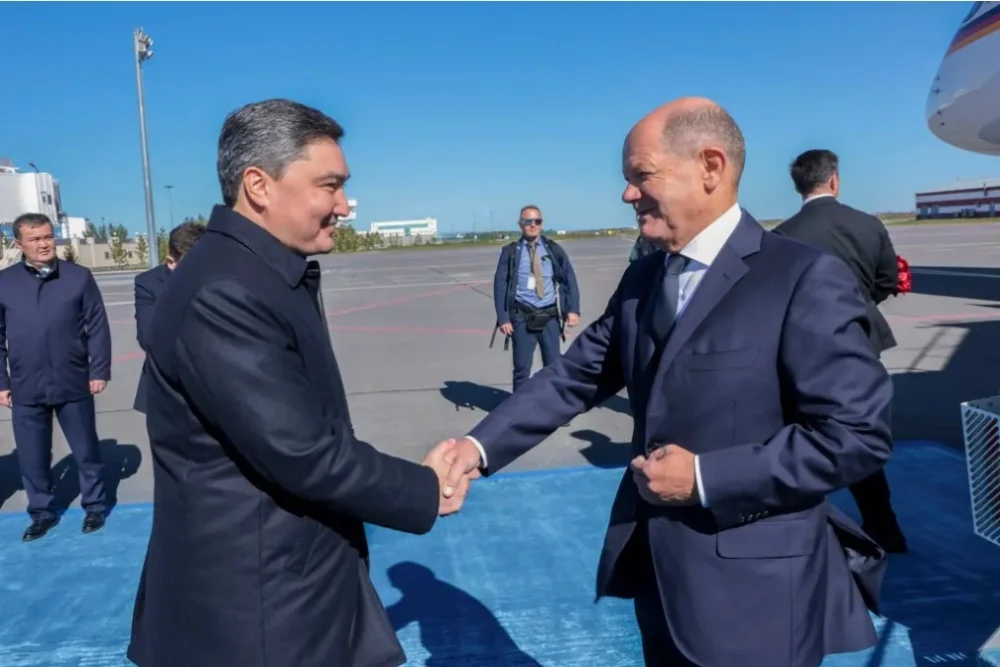 Scholz visita Kazajistán para liderar la cumbre entre Alemania y Asia Central