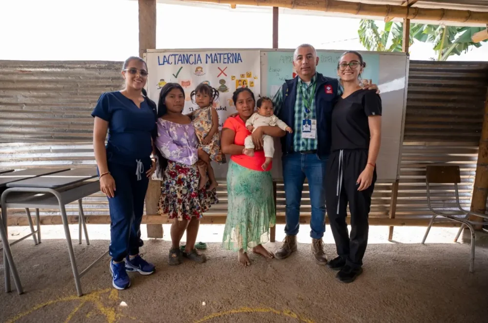 La Gobernación de Risaralda promueve lactancia materna y nutrición infantil en la comunidad Karabidrúa Balboa