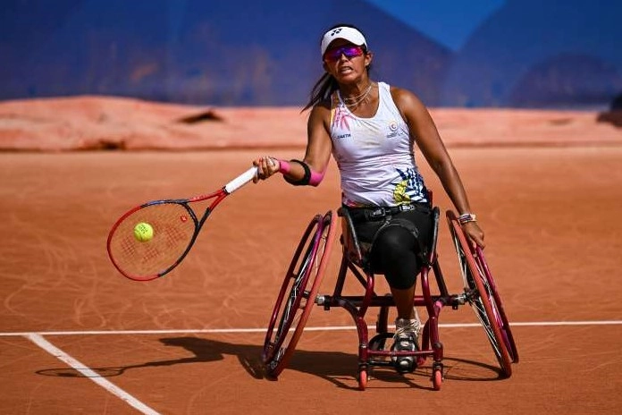 María Angélica Bernal y una historia para enmarcar en el tenis en silla de ruedas