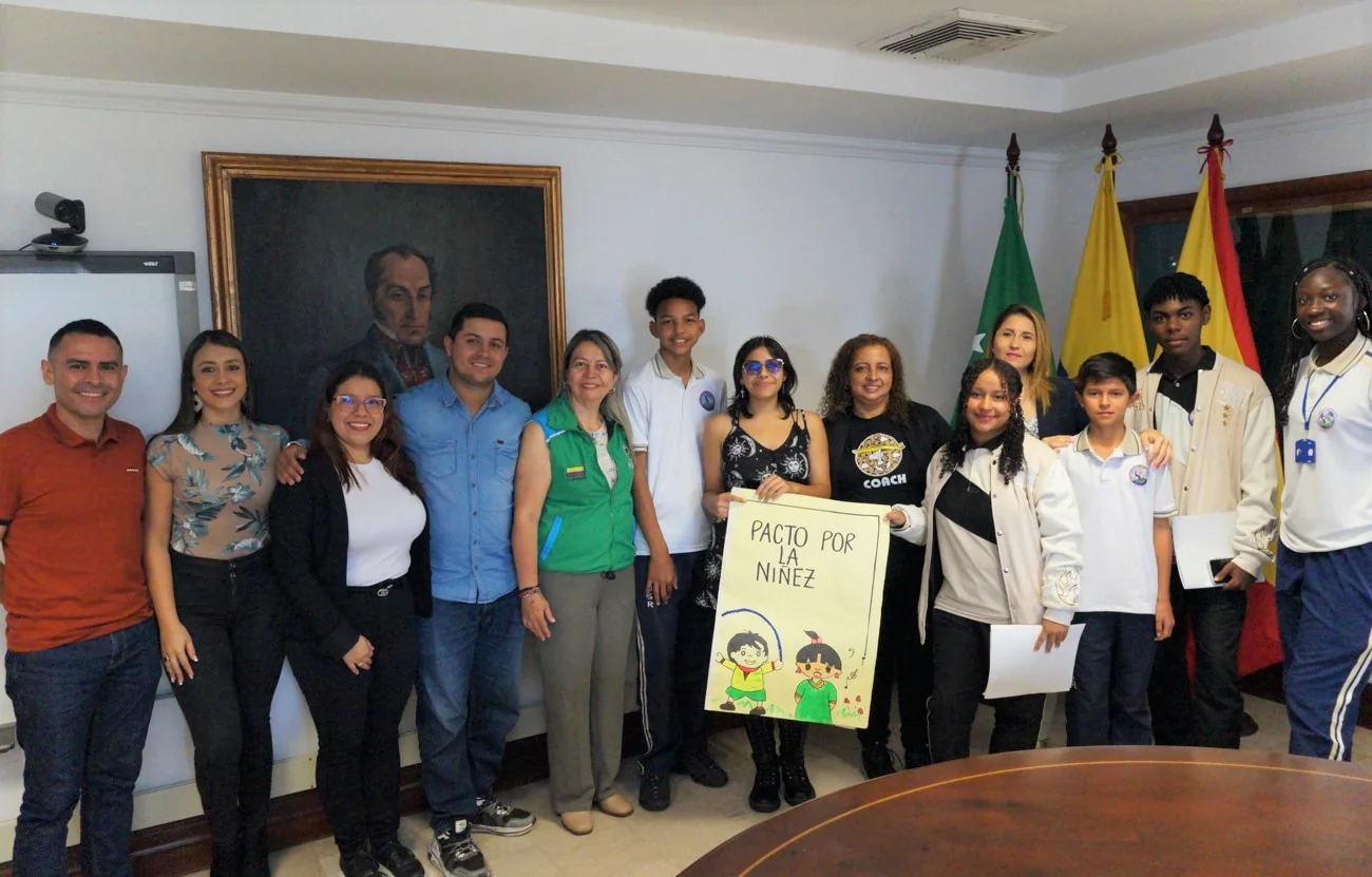 Gobernación de Risaralda firma pacto por el bienestar de la niñez y adolescencia del departamento