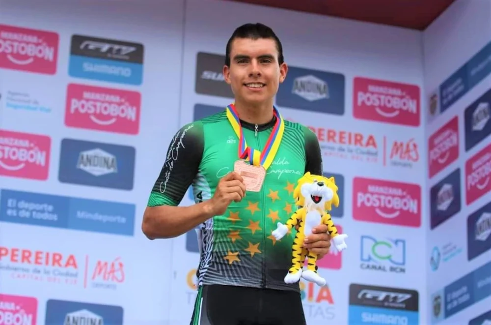 Cinco pedalistas risaraldenses dejan huella en el Clásico RCN, con Kevin Castillo a la cabeza