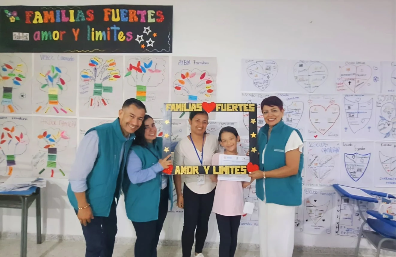 Programa “Familias Fuertes, Amor y Límites» mejora las habilidades de crianza y la comunicación dentro del núcleo familiar en cuatro municipios de Risaralda