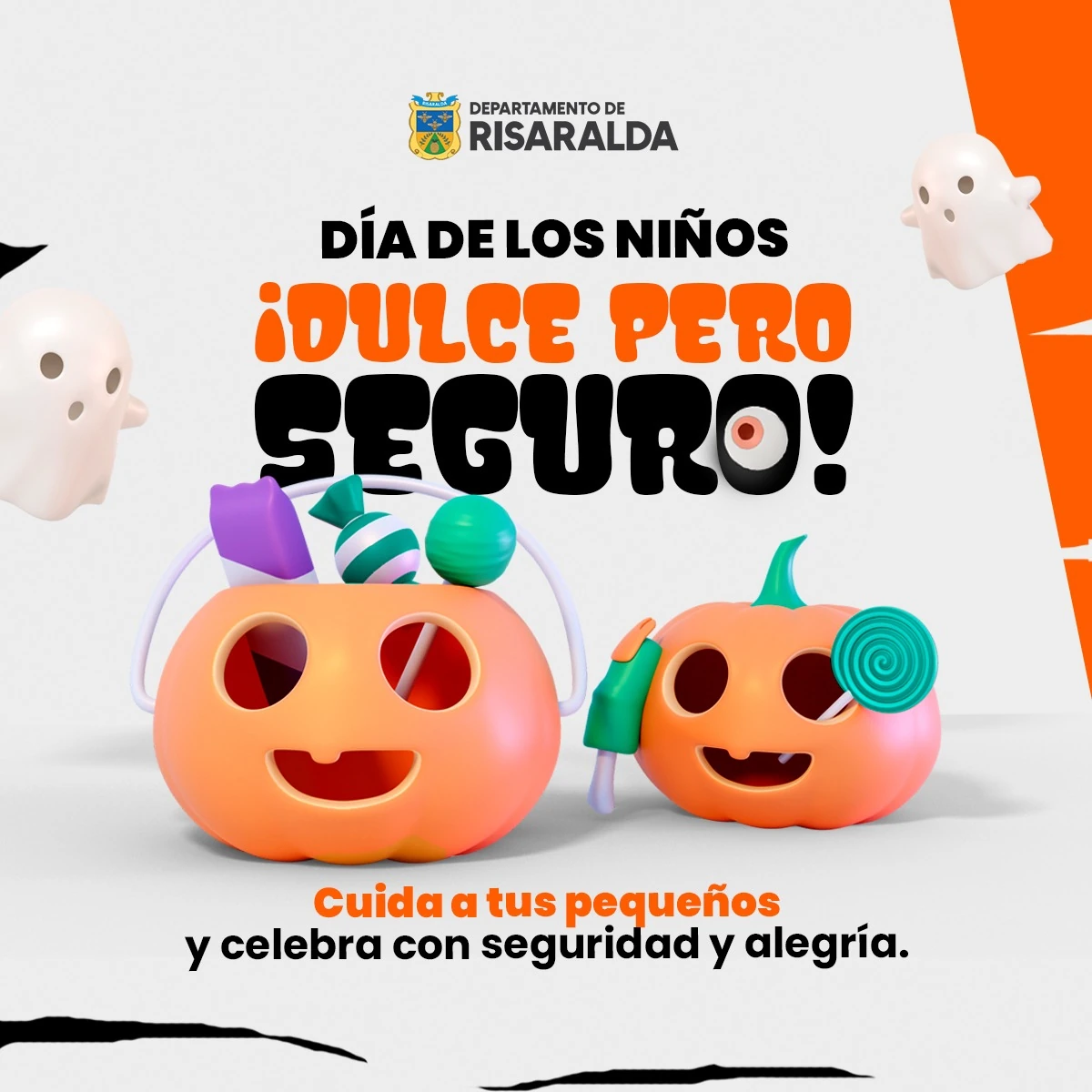 Gobernador toma medidas de seguridad para la celebración del ‘Dulce Día de los Niños’, este 31 de octubre