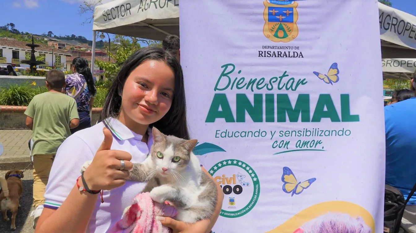 En Marsella, 200 animales de compañía fueron atendidos en la jornada “Risaralda Cuida Con Amor”