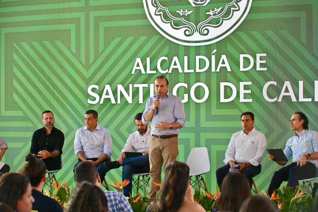Alcalde de Cartagena, Dumek Turbay Paz, llama a la unidad nacional en el Foro de Alcaldes de la COP16 en Cali