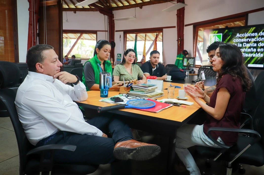 Aliados internacionales buscan la conservación de la Danta de Montaña en Risaralda