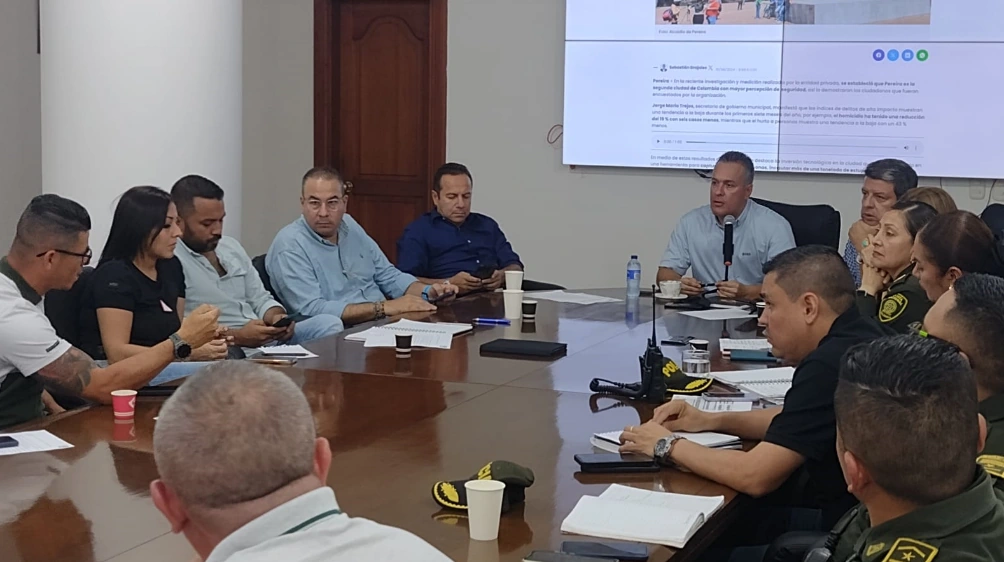 Alcaldía y empresarios se unen para fortalecer la seguridad en el centro de Pereira