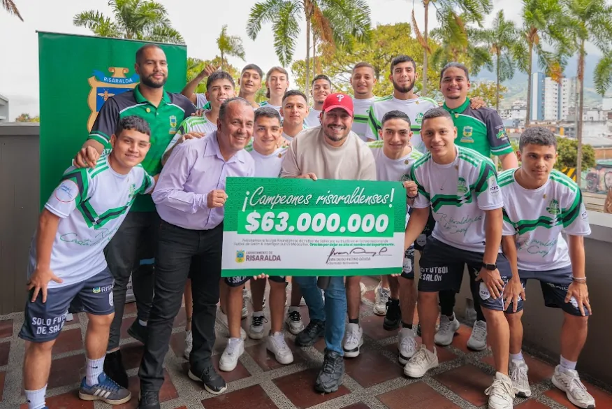 El Fútbol de Salón en Risaralda se Consolida con Logros Nacionales y Apoyo Institucional