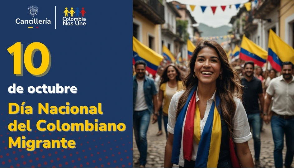 Celebración del Día Nacional del Colombiano Migrante con actividades alrededor del mundo