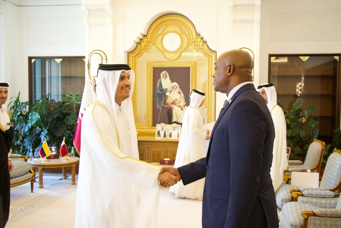 Luis Gilberto Murillo se reunió con líderes diplomáticos de Qatar