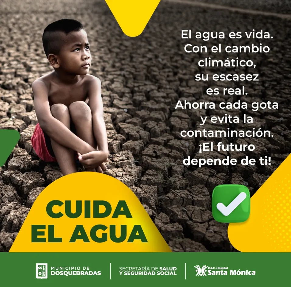 Ahorra agua, evita la contaminación y promueve la sostenibilidad  !El futuro depende de ti!