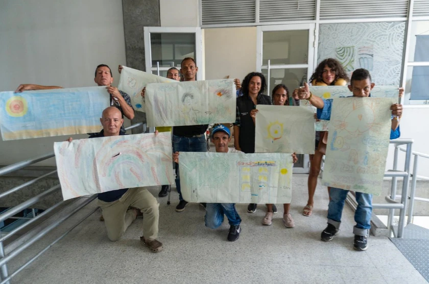 “El niño de la luz”: un recorrido guiado y taller de arte con ex habitantes de calle en el Museo Lucy Tejada