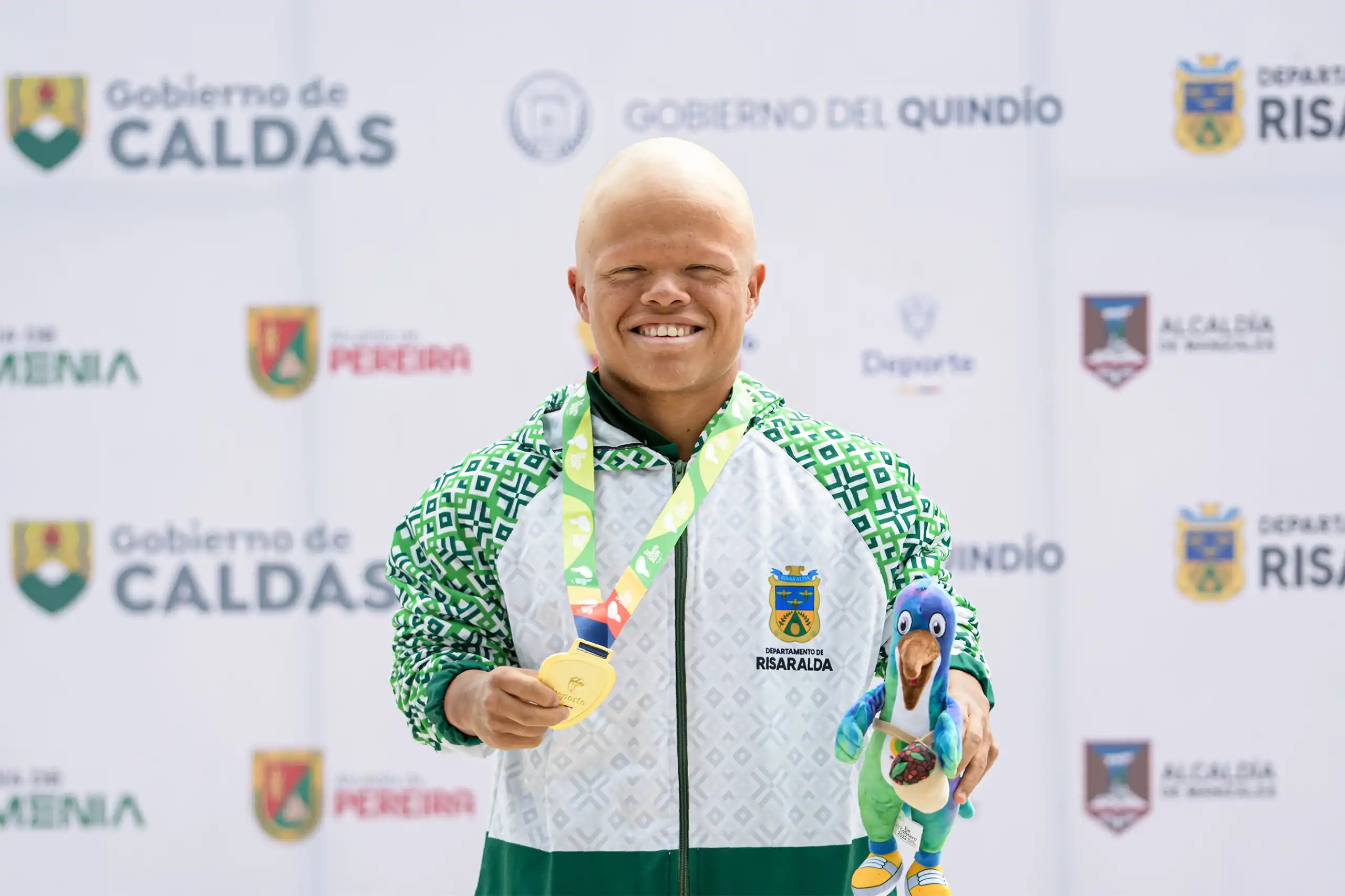 Llegó el primer oro para Risaralda en los Juegos Juveniles Paranacionales
