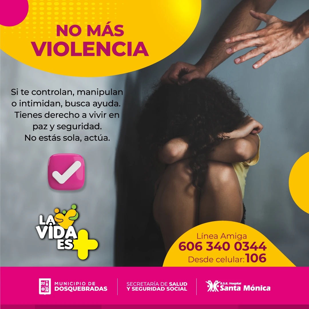 «»¡Actúa! La violencia de pareja no debe ser parte de tu vida»