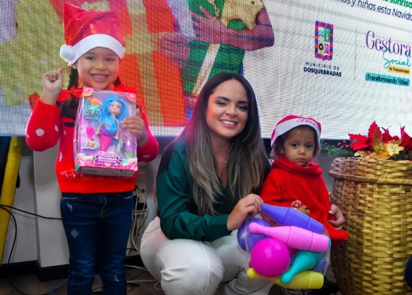 ‘Transforma la Navidad de un niño’, la campaña que lidera Dosquebradas para beneficiar la población más vulnerable.
