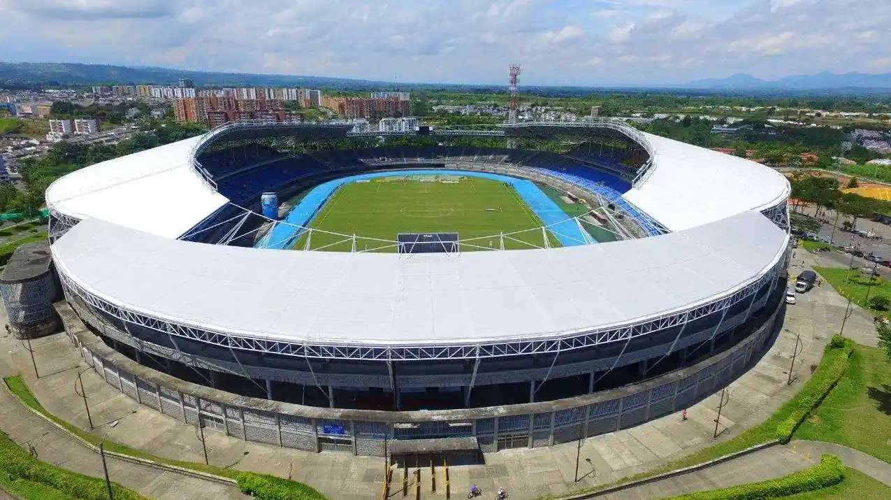 Cancelado en el estadio Hernán Ramírez Villegas, partido entre Atlético Nacional y Deportivo Pasto