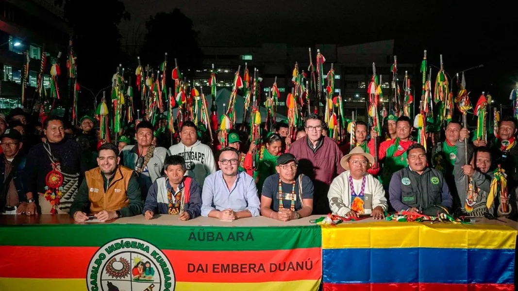 Atención integral y acompañamiento en proyectos productivos, entre los acuerdos del Gobierno nacional con el pueblo embera de Risaralda