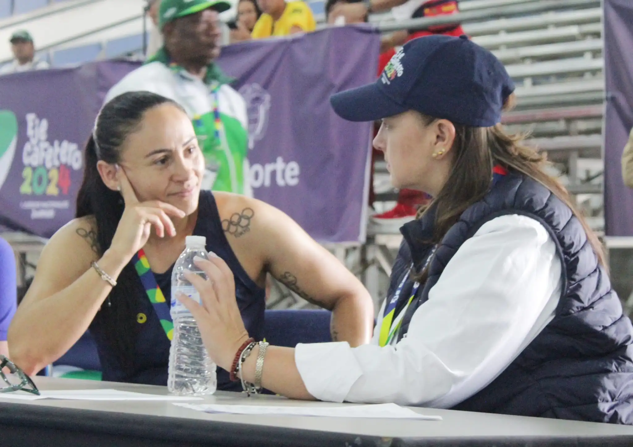 Ministra del Deporte, Luz Cristina López, Visitó Escenarios deportivos  de Pereira y Premió a Atletas de Fútbol Femenino en los I Juegos Nacionales Juveniles