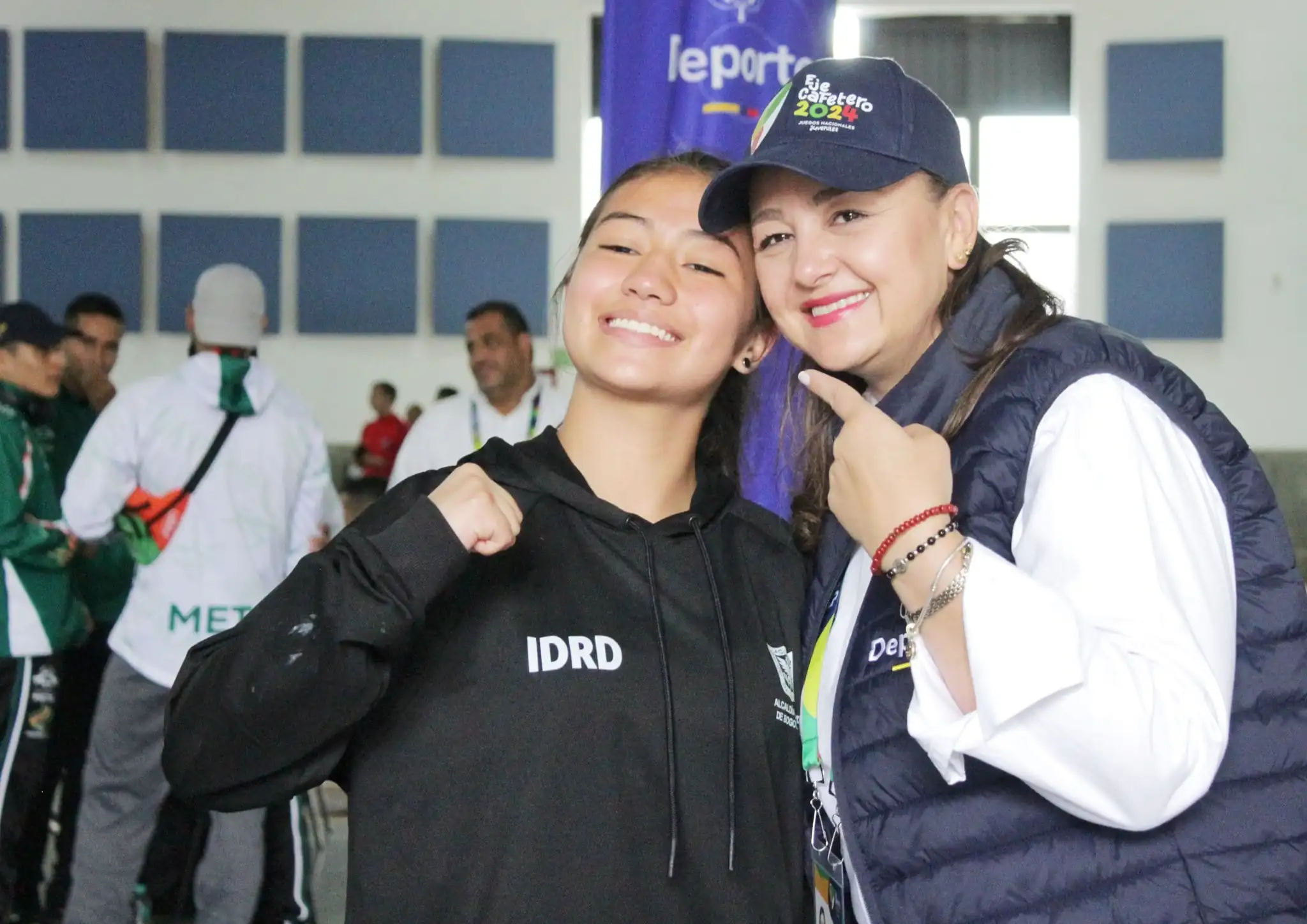 Con presencia de la ministra del Deporte en Pereira y Armenia, se cumplió la octava jornada de los I Juegos Nacionales Juveniles