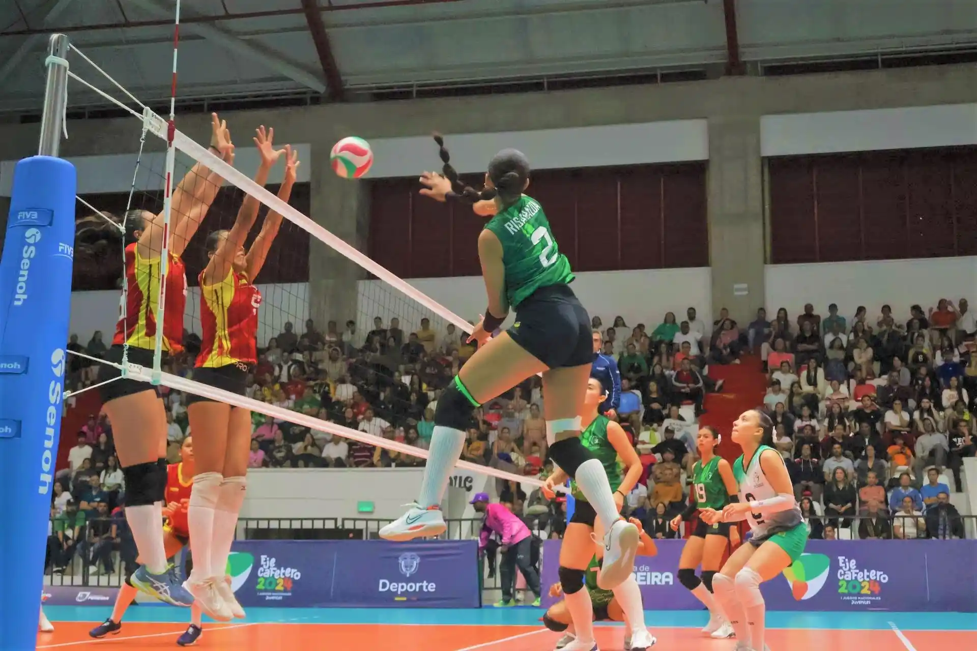 ¡Listas las semifinales en voleibol femenino!