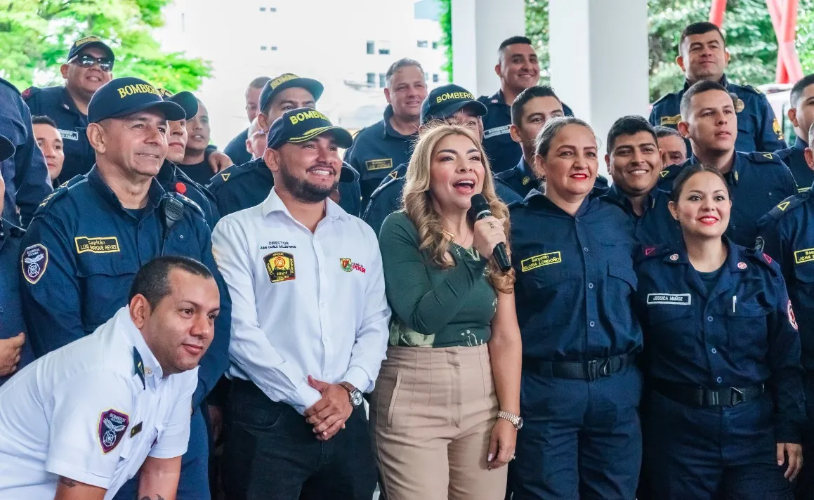 La alcaldía de Pereira honra la labor de los bomberos en el Día Nacional del Bombero de Colombia
