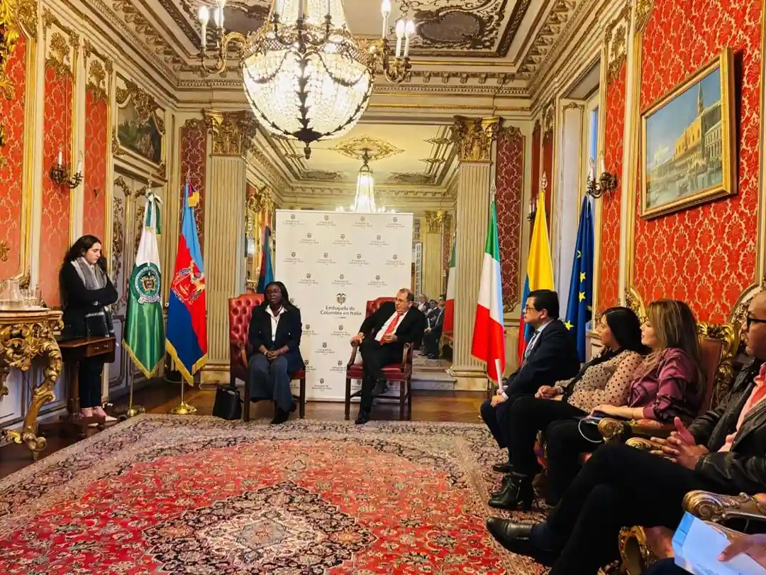 Colombia culmina una agenda en Italia con enfoque en seguridad alimentaria, inclusión y diplomacia cultural