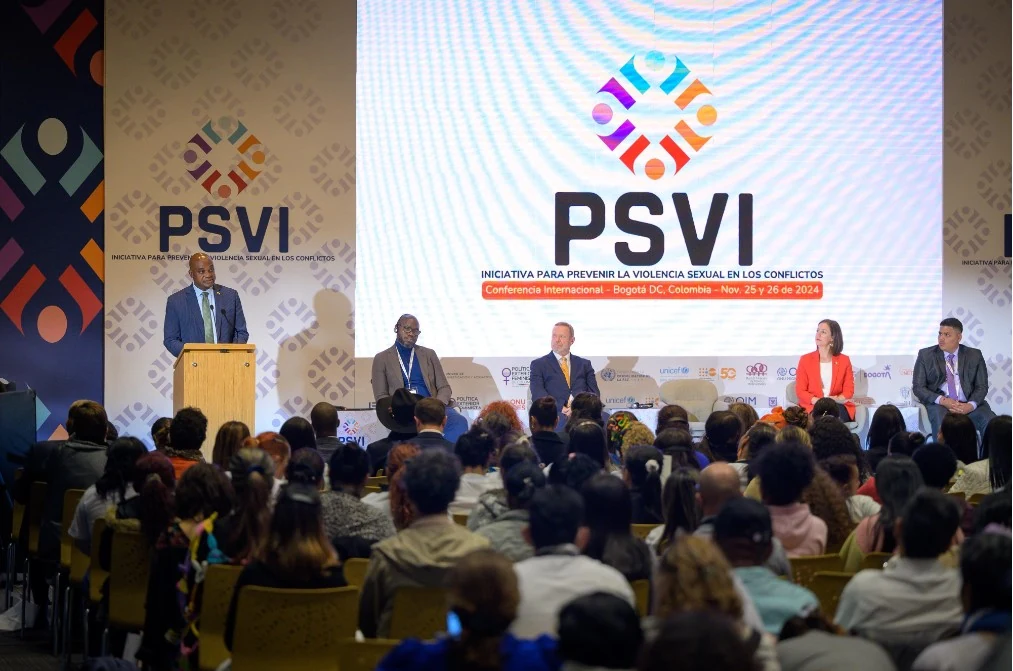 Colombia lidera la cuarta Conferencia para reflexionar y dar fin a la violencia sexual en medio de los conflictos