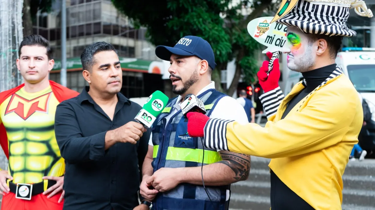 Moviman, el Superhéroe que luchará por la movilidad responsable en Pereira
