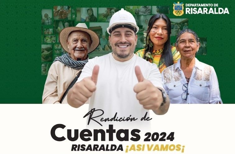 La Gobernación de Risaralda invita a la Rendición de Cuentas 2024 ‘Risaralda ¡Así Vamos!’