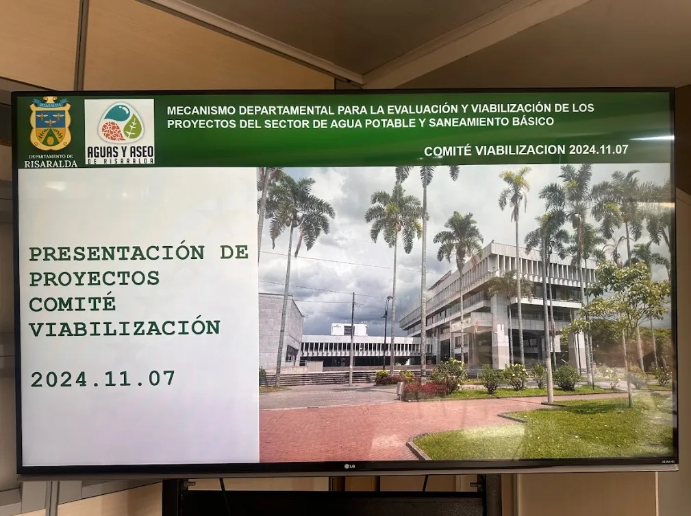 Aprobados proyectos de saneamiento básico y agua potable para Apía, Santuario y Marsella