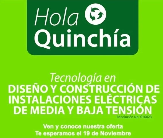 Universidad Tecnológica de Pereira ofrece a estudiantes de Quinchia estudiar tecnología sin salir de su municipio