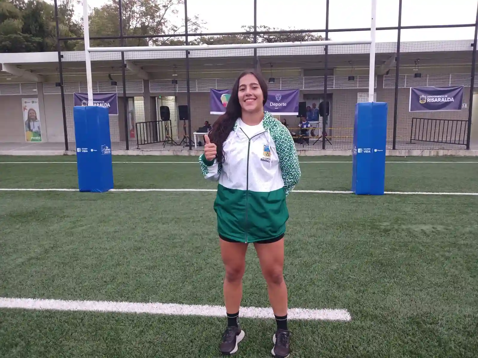 A Danna se le cumplió el sueño de representar a Risaralda en los Juegos Nacionales juveniles