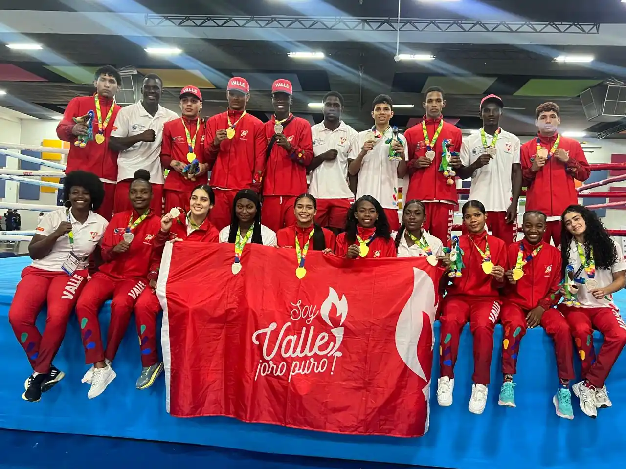 ¡Valle ganador del boxeo con nueve oros!