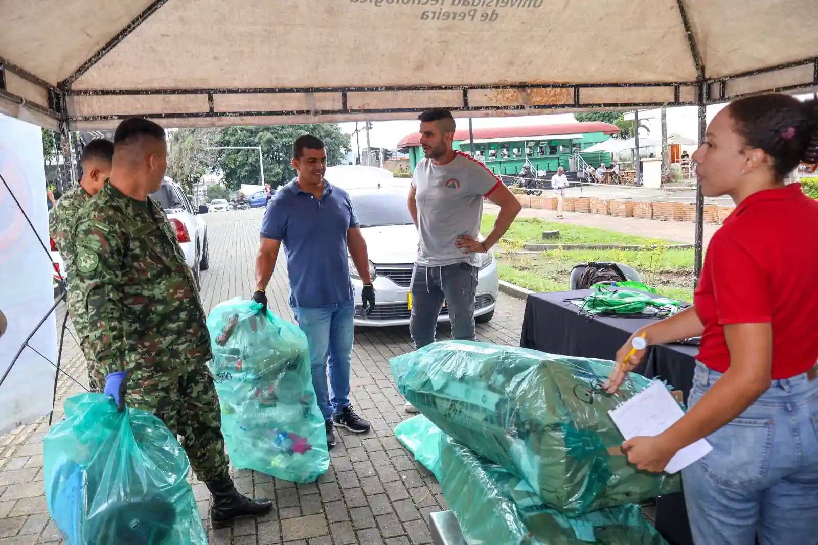 Los risaraldenses le cumplieron la cita a la jornada de Residuos Posconsumo y Aprovechables