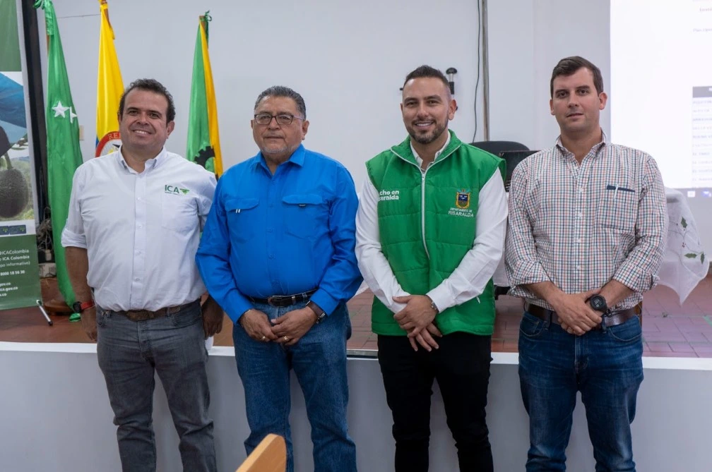 Ministro de Guatemala visita a Risaralda para conocer proceso de exportación de aguacate hass