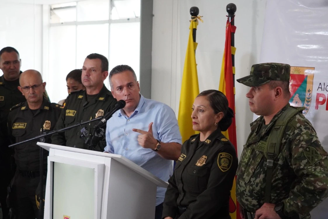 Alcalde recibe apoyo de estamentos de seguridad nacional y la DEA, para combatir el crimen organizado en Pereira