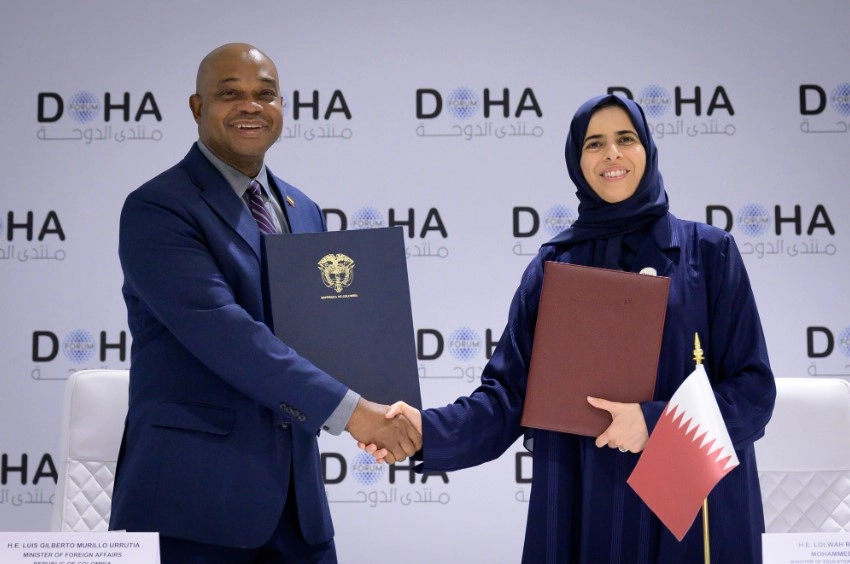 Colombia firma acuerdo para fortalecer la cooperación educativa con Qata