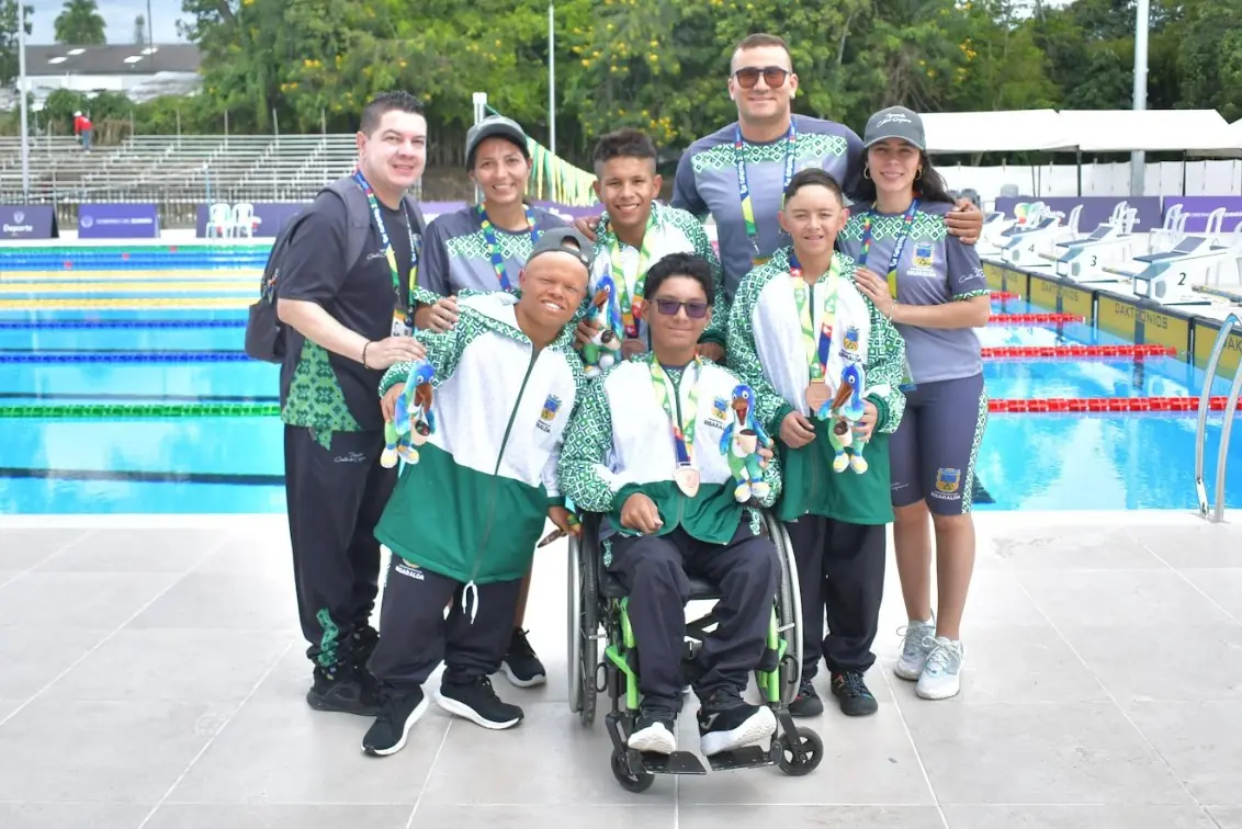 De deportista a entrenador: Darío Muñoz, exitoso con el proceso de la paranatación