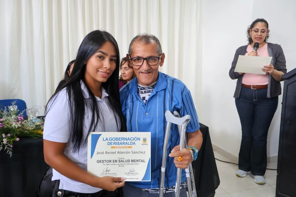 70 personas privadas de la libertad se graduaron como gestores de salud mental en la cárcel La 40