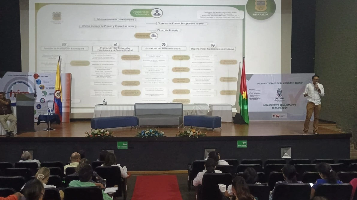 Gobernación de Risaralda comparte su experiencia exitosa de MIPG, en Yopal