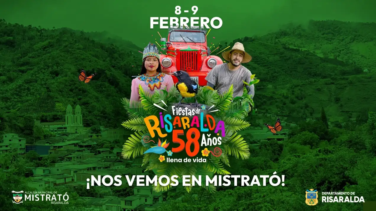 Risaralda celebra sus 58 años: una fiesta que une al departamento