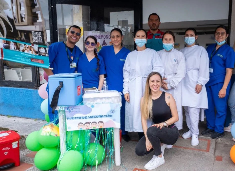 Más de 600 vacunas aplicó el sector salud del departamento de Risaralda en la jornada nacional de vacunación