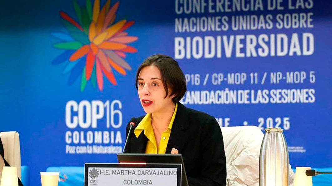 ‘No podemos hablar de producción de alimentos, si no es sostenible, resiliente y justa’, dijo la ministra de Agricultura en sesiones de la COP16