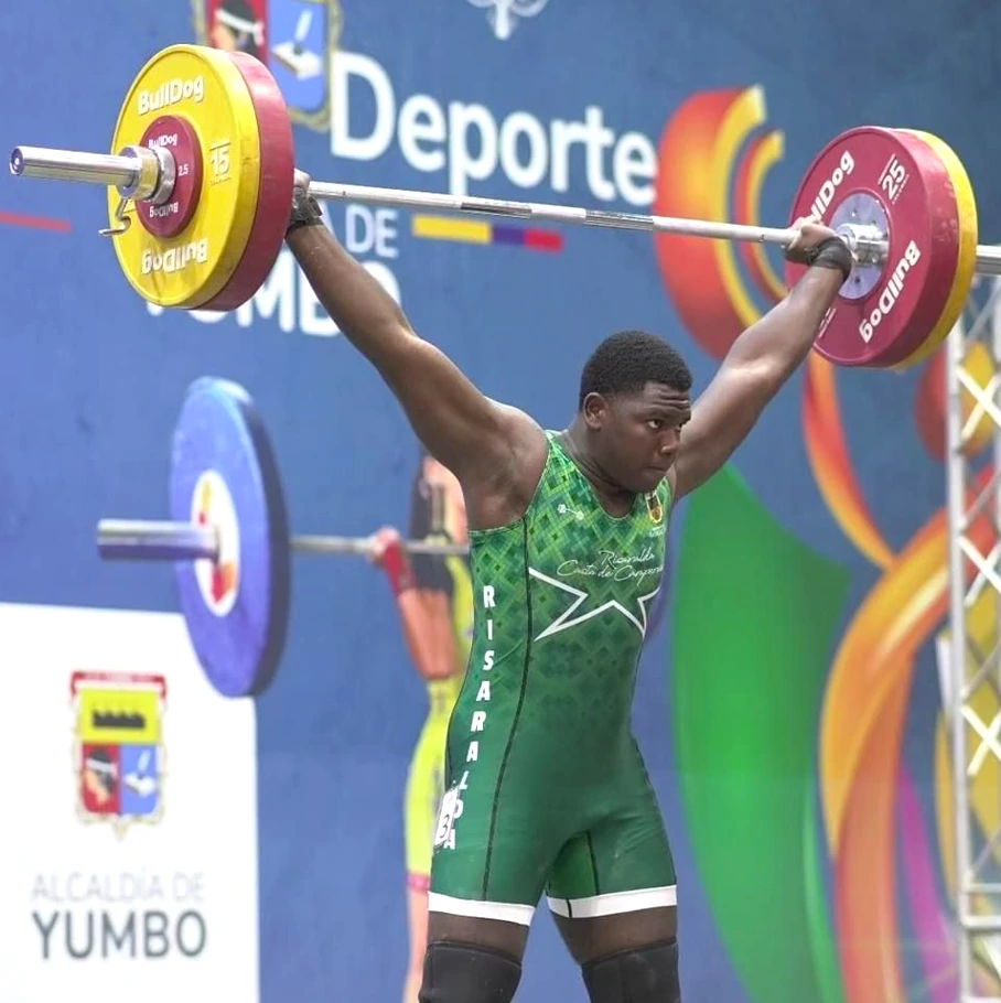 Pesista apoyado por la Gobernación representará a Colombia en el Panamericano de La Habana