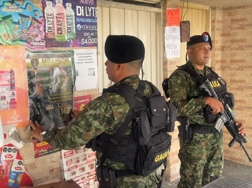 Golpe a la extorsión en Dosquebradas: capturados delincuentes que amenazaban a comerciantes de La Pradera