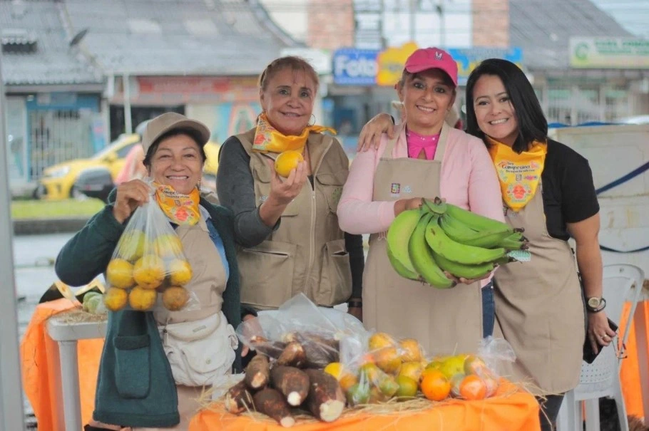 Este sábado más de 40 productores de Dosquebradas escriben un nuevo capítulo en los Mercados Campesinos