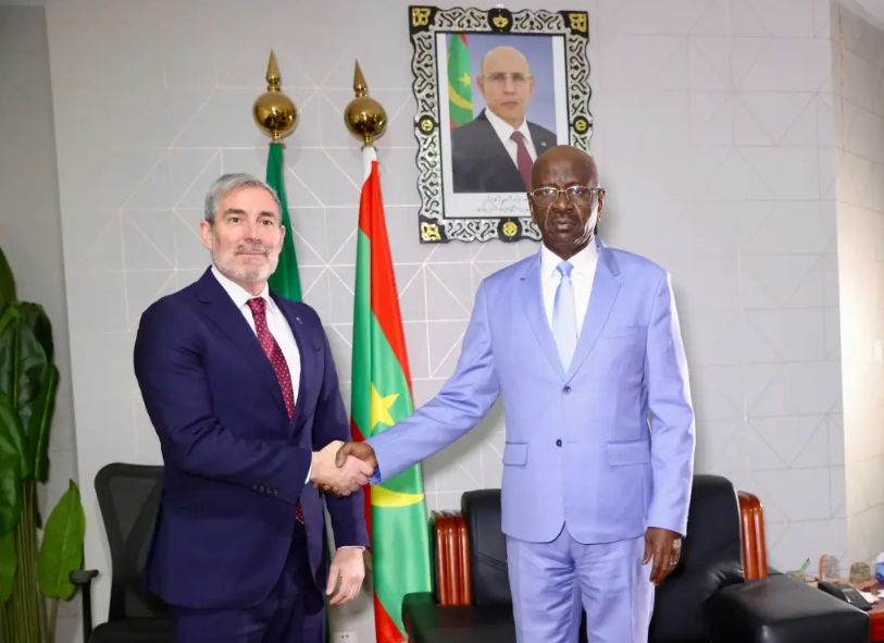 El presidente de Canarias pide a Europa desde Mauritania más esfuerzo en inmigración